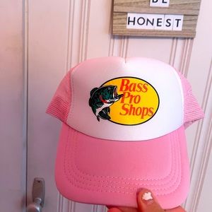 pink bass bro shop hat